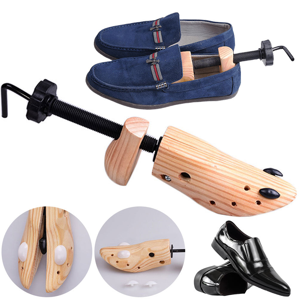 Élargisseur de Chaussures en Bois Naturel pour Hommes et Femmes