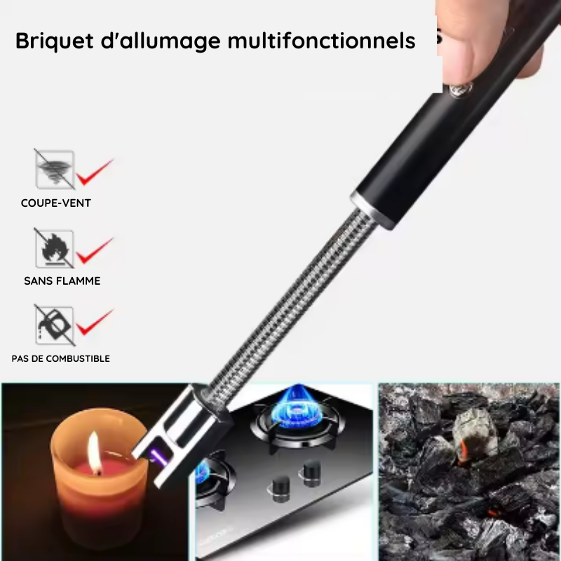 ✅ Briquet ELECTRIQUE  rechargeable ®