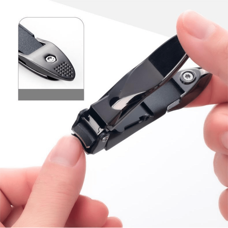 Coupe ongle avec collecteur intégré!