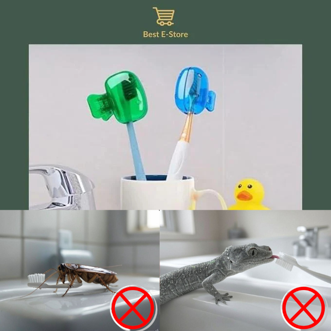 Protège brosse à dents(Lot de 6pcs)