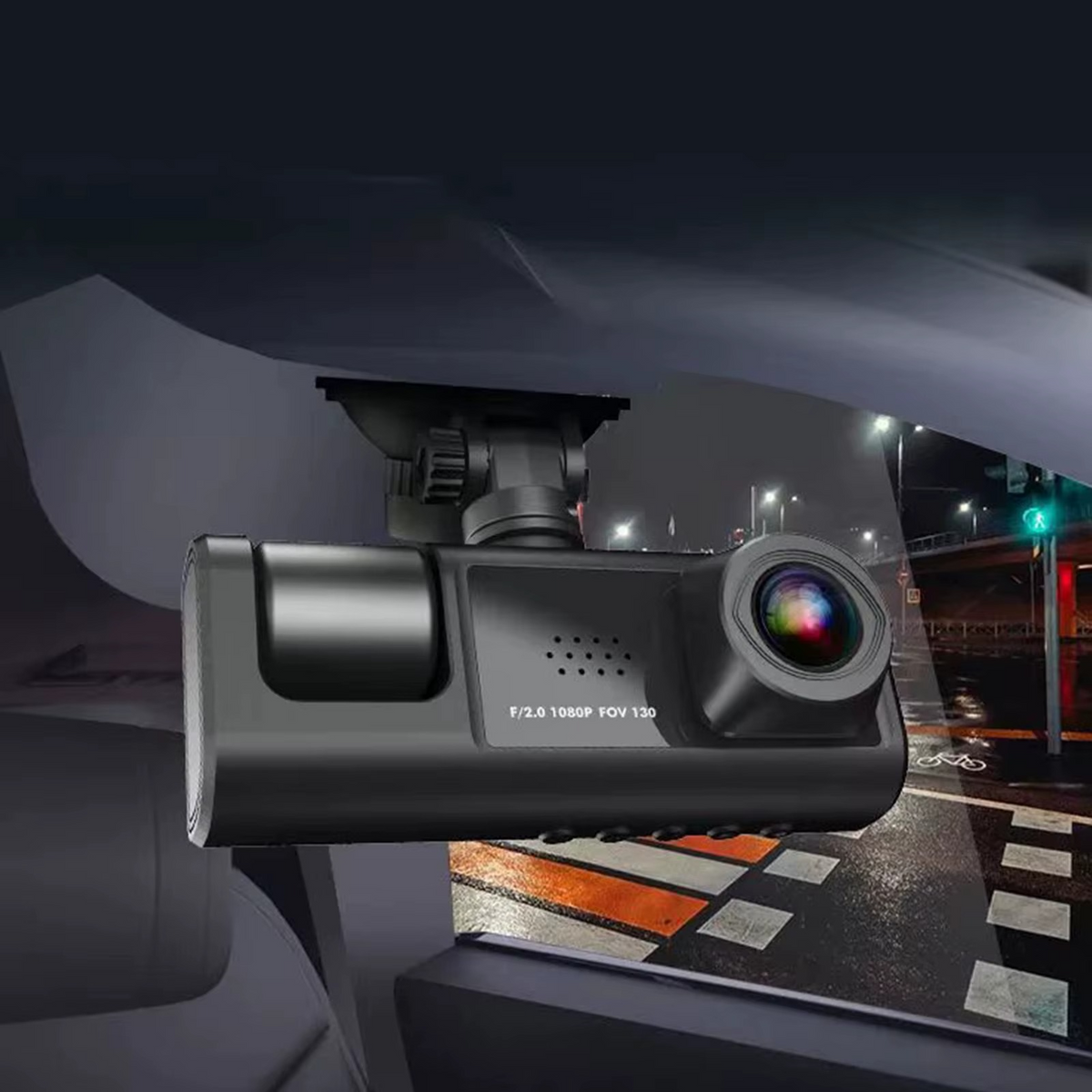 🚗 HD 1080P 3-Lens DVR Camera – Smart Protection