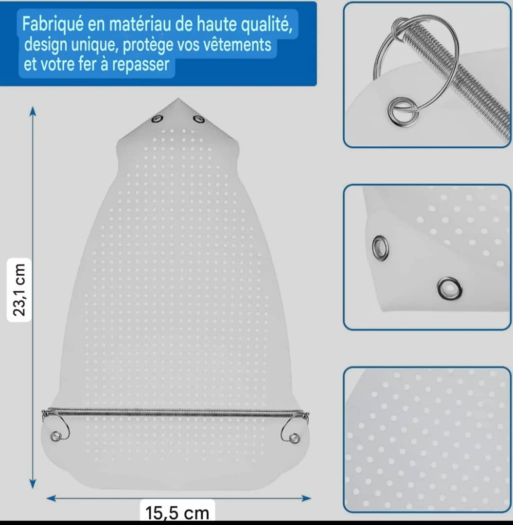 ✅🔥1 Acheté, 1 offert ✅🔥Semelle de protection de fer à repasser